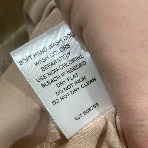 NWT Taylor Sz 8 gold sparkle ombré flutter sleeve side tie dress style 2102M - Picture 12 of 14